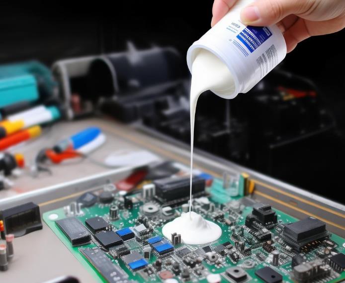 compos&eacute; d'enrobage conducteur thermique