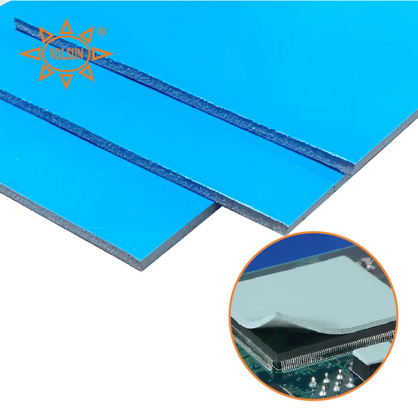 Tampons de silicone conducteur thermique