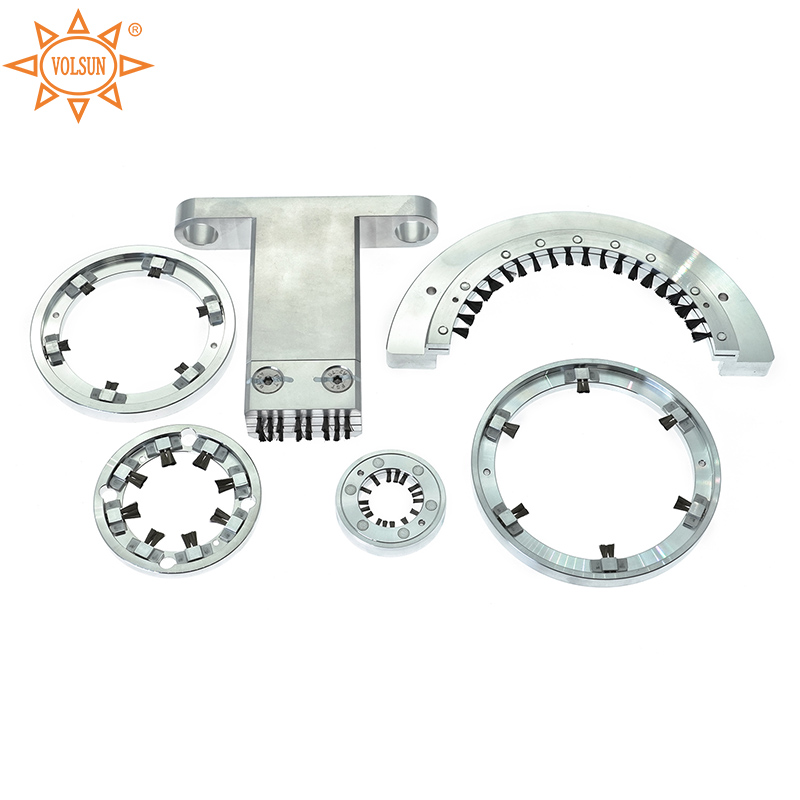 s&eacute;rie d'anneaux de mise &agrave; la terre d'arbre Volsun