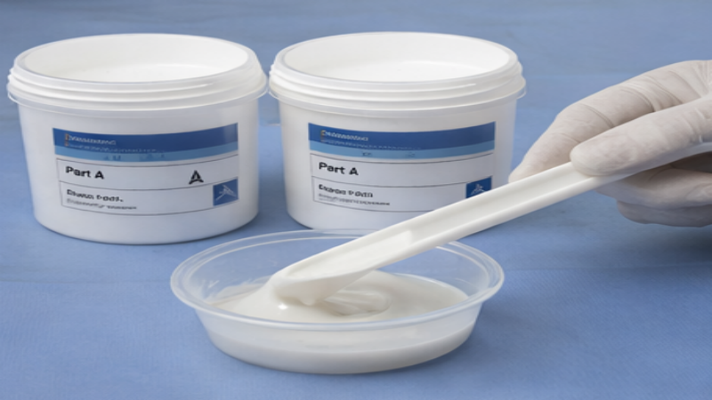 compos&eacute; de rempotage en silicone